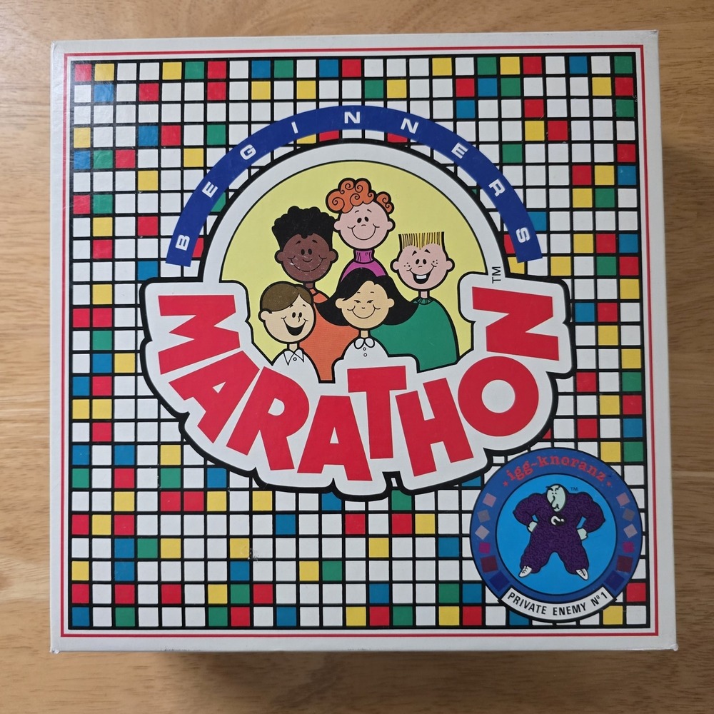 Beginners‎ Marathon Educational Board Game 1991 Complete Learning Game